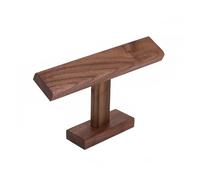 PSDFJAD ZHGUIMING Wooden Watch Display Stands Bracelet Holder Jewelry Organizer Walnut Watch Display Shelf Rack Jewellery Box Props Box Case(Walunt Small Size)
