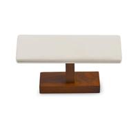 PSDFJAD ZHGUIMING Wooden Watch Holder Tshaped Jewelry Stand Display Black Solidwood Bracelet Ring Earring Organizer Wooden T-Bar Watch Stand(SM12201)