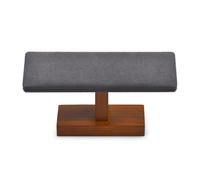 PSDFJAD ZHGUIMING Wooden Watch Holder Tshaped Jewelry Stand Display Black Solidwood Bracelet Ring Earring Organizer Wooden T-Bar Watch Stand(SM12202)