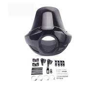 PSDKTMC Motorcycle Headlight Protector Windshield 5.75'' Motorcycle Head Lamp Fairing Headlight Cap For Dyna For Sportster Street Glide Fat Bob Low Rider FXD