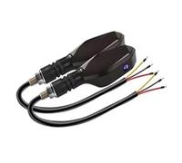 PSDKTMC Motorcycle TurnSignals Indicators 2Pcs Motorcycle LED Turn Signal Lamp With Projection Lamps 27 Lighting Modes Ambient Turning Light Assembly Accessories