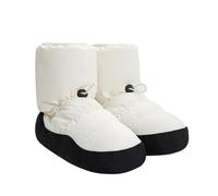 Psdndeww 1 Pair Warm Dance Shoes with Breathable Polyester Lining Nonslip Leather PVC Outsole Multiple Scene Application Flexible Dance Rehearsals Boot