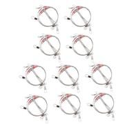 Psdndeww 10pcs Sea Fishing Line Rigs Bottom Tackle Rigs Fishing Wire Guide Rigs Stainless Steel Fishing Tackle Tackle Tool