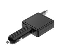 Psdndeww 12-24 V Car Charging Station 30 W in One Retractable USB C Cable for Phone Tablets Pad Charging