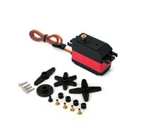 Psdndeww 12 kg Metal Equipment Servo Digital Motor 12 kg Metal Gear Large Short Body 180/270/360 Degree Waterproof Servo for Drones