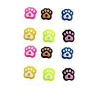 Psdndeww 12Pcs Tennis Racket Dampener Shock Absorbers Soft Silicone Vibrations Control Soft Silicone Racket Dampener for Racquetball