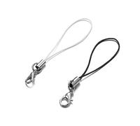 [Psdndeww] 2 Pcs Multi-Purpose Phone Strap Carabiner Wrist Strap Nylon Material Phone Key Perfect for MP3 Player and Mini Camera