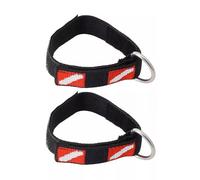 Psdndeww 2 x Scubas Diving Adjustable Bracelet with Stainless Steel Rings for Diving Lightweight Torch Cameras