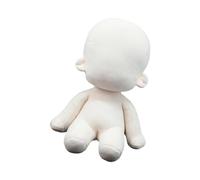 Psdndeww 20Cm Nude Doll Base Cotton Fabric Dolls Body For Handmade Customizing Stuffed Children Safe Pretend Play Toy Cotton Body