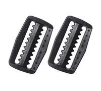 Psdndeww 2Pcs Scubas Diving Snorkeling Weight Belt Keeper Retainer Diving Webbing Belt Slide Stoppers AntiLost Slide Buckles Slider