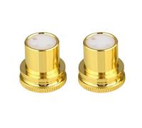 Psdndeww 2PCS Shielded Connectors Covers Noise Stopper Caps For XLR Interfaces With Anti Interferences Designing
