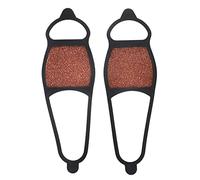 Psdndeww 2Pcs Silicone Crampons Ice Grips Cleat Shoes Covers Grippers Spikes Snow Traction Cleats Ice Shoe Spikes Grips