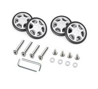 Psdndeww 4PCS Quiet Rolling Luggage Practical Replacement Set 360 Degree Rotation for Suitcases Suitcase Replacement Fit