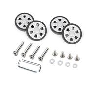 Psdndeww 4PCS Quiet Rolling Luggage Practical Replacement Set 360 Degree Rotation for Suitcases Suitcase Replacement Fit