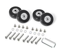 Psdndeww 4PCS Quiet Rolling Luggage Practical Replacement Set 360 Degree Rotation for Suitcases Suitcase Replacement Fit