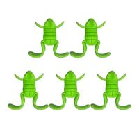 Psdndeww 5 pieces soft fishing lures artificial frogs fishing lures swimbait topwater floating bait bait for outdoor fishing