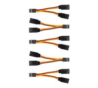 Psdndeww 5 x 5 cm 30 Servo Extension Cable Lead Cable for Model Cars and Fixed Wing Planes