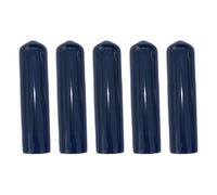 Psdndeww 5Pcs Billiards Stick Tip Covers Snookers Tip Caps Pool Cue Covers Replacement Ferrule Billiard Accessories Soft Cover