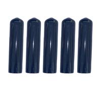 Psdndeww 5Pcs Billiards Stick Tip Covers Snookers Tip Caps Pool Cue Covers Replacement Ferrule Billiard Accessories Soft Cover