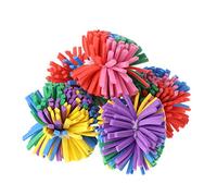 Psdndeww 5PCS Fun for Teaser Colorful Flower Safe EVA for Interctive Pet Interactive