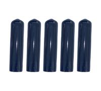 Psdndeww 5Pcs Pool Cue Tip Covers Protective Caps Billiards Stick Tip Covers Snookers Tip Caps Indoor Sports Accessories Soft Tip Cover