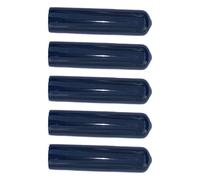Psdndeww 5Pcs Pool Cue Tip Covers Protective Caps Billiards Stick Tip Covers Snookers Tip Caps Indoor Sports Accessories Soft Tip Cover