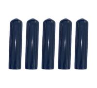Psdndeww 5Pcs Pool Cue Tip Covers Protective Caps Billiards Stick Tip Covers Snookers Tip Caps Indoor Sports Accessories Soft Tip Cover