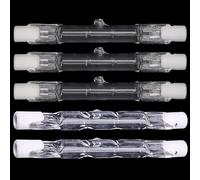 Psdndeww 5Pcs R7s Linear Halogen Floodlights 150W Double Ended Floodlights Bulbs