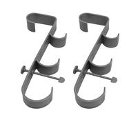 Psdndeww Adjustable Pool Hook with Non-Slip Design Pool Tool Storage Hook for Safe Tools Storage and Weather Protection Organisers Organisers