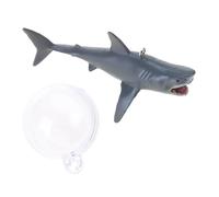 Psdndeww Aquarium Ornament Fishtank Floating Decoration Fish Model Figure Fish Tanks Decoration with String Floating