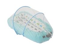 Psdndeww Baby Crib Mosquito Net Portable Foldable Infant Bed Canopy Netting Folding Net Tent 68x48x36cm/26.77x18.90x14.17in