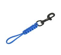 Psdndeww BCD Rope Lanyard Outdoor Climbing Anti-lost Rope Diving Stainless Steel Ended Bolts Buckle Metal Clip Hook Stainless Steel Clip