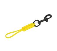 Psdndeww BCD Rope Lanyard Outdoor Climbing Anti-lost Rope Diving Stainless Steel Ended Bolts Buckle Metal Clip Hook Stainless Steel Clip