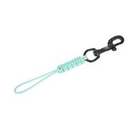 Psdndeww BCD Rope Lanyard Outdoor Climbing Anti-lost Rope Diving Stainless Steel Ended Bolts Buckle Metal Clip Hook Stainless Steel Clip