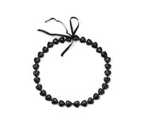 Psdndeww Beautiful Beaded Graduation Necklace with Flower Embellishment Gift for Students,Jewelry Necklaces, As show, as show