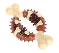 Psdndeww Bone Dog Chew Toy Ergonomic Power Chew Dog Improves Hygiene for Aggressive Chewers Pets