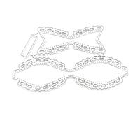 Psdndeww Bowknot Cutting Dies Metal Greeting Party Invitation Card Making For Mother'Day Valentine’s Day Cards Make