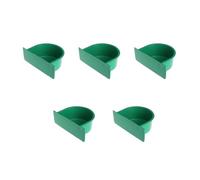 Psdndeww Cage Hanging Chicken Water Cup Parrots Feed Bowls for Cage for Pigeons Feeding Dish Bowl African for Small Parrots for Large Conure