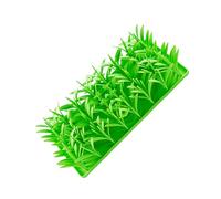 Psdndeww Cat Sniffing Mat Dog Sniffing Grass Mat with Suction Cup Mat for Food Cats Sniffing Mat Silicone Cushion Supply
