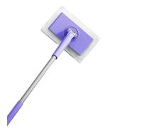 Psdndeww Comfortable mop flat dust mop with automatic fabric exchange and 360° rotating head for multifunctional cleaning