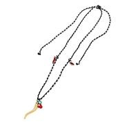 Psdndeww Cotton Rope Necklace Artistic Cotton Rope Choker Necklace