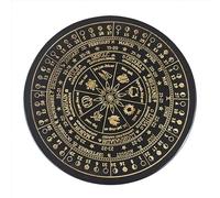 Psdndeww Divination Dowsing Board Metaphysical Message Wood Wiccan Decision Making Pendulum Tarot for Divination Metaphysical Message