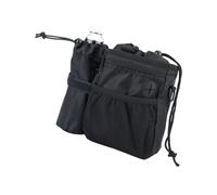 Psdndeww Dog Training Waist Pack Portable Pet Treat Pouches Adjustable Belt Waste Bag Dispenser Polyester Texture Dog Food Bag for Hiking