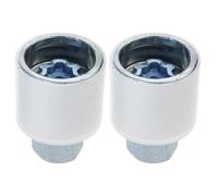 Psdndeww Double Pack Security Wheel Nut Socket Tool 17mm Reinforced Steel Anti Theft Locking Wrench for Automotive Tire Service Wheel Nut