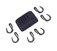 Psdndeww Easy installation anchor hook set for beach umbrellas with robust sand-fixing designs, beach towel hanger