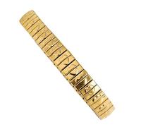 [Psdndeww] Elegant Elastic Bracelet, Versatile Stainless Steel Bracelet with Shiny Decoration for Meeting