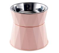 Psdndeww Elevated for Bowls Small Dog Raised Food Feeding Dish Stainless Steel Bowl with Stable Stand Feeder for Cats and Pup