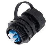 Psdndeww Fiber Coupler Connector IP68 Rating for Harsh Industrial and Data Centers Fiber Visual Coupler