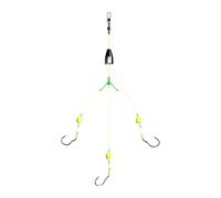 Psdndeww Fishing Bait Carp Hook Suspension Swivel Plug Triple Hooks Hair Flights Anti Big Rigs Undo The Ground Hook Reverse