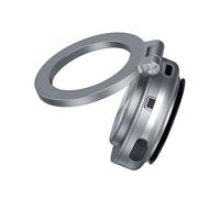 Psdndeww Foldable Car Phone Holder Vacuum Suction 360 Degree Rotation Adjustable Viewing Angle Supports Various Smartphones